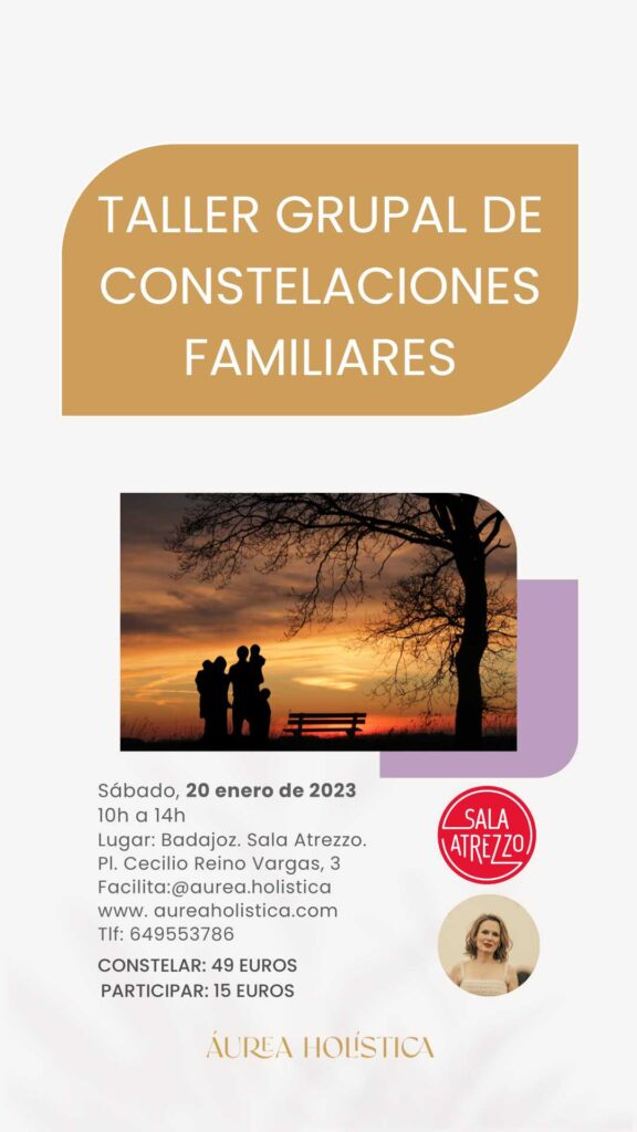 Taller Grupal Constelaciones Familiares Badajoz 20 enero 2024